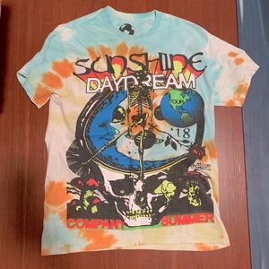 Online Ceramics Grateful Dead Tie Die T-Shirt Medium Tee